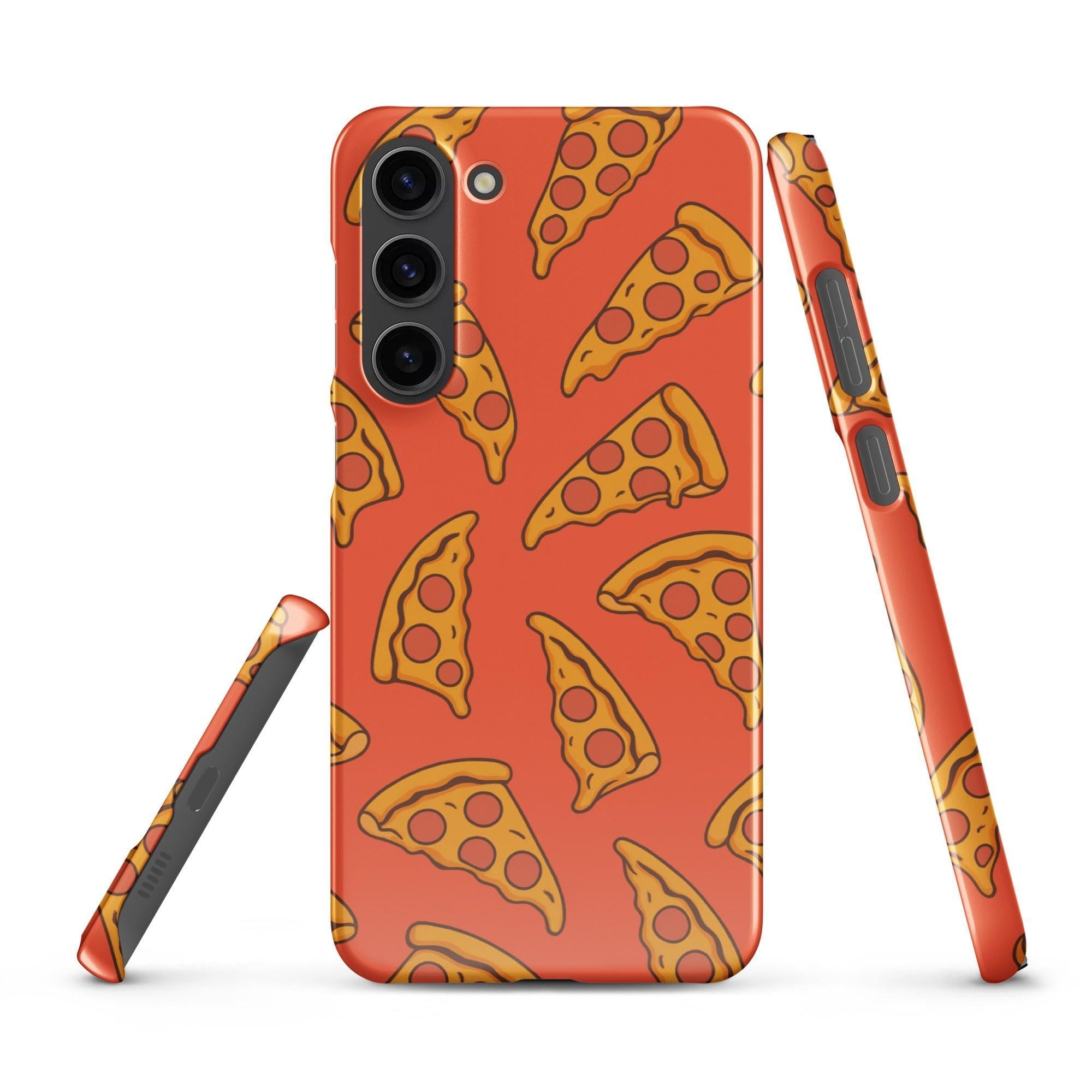 Cover Samsung Resistente – Compatibile con Ricarica Wireless – Design Pizza Life Style-Biiply