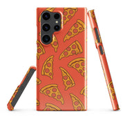 Cover Samsung Resistente – Compatibile con Ricarica Wireless – Design Pizza Life Style-Biiply