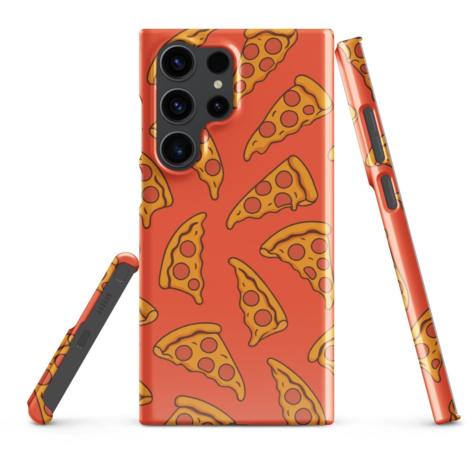 Cover Samsung Resistente – Compatibile con Ricarica Wireless – Design Pizza Life Style-Biiply