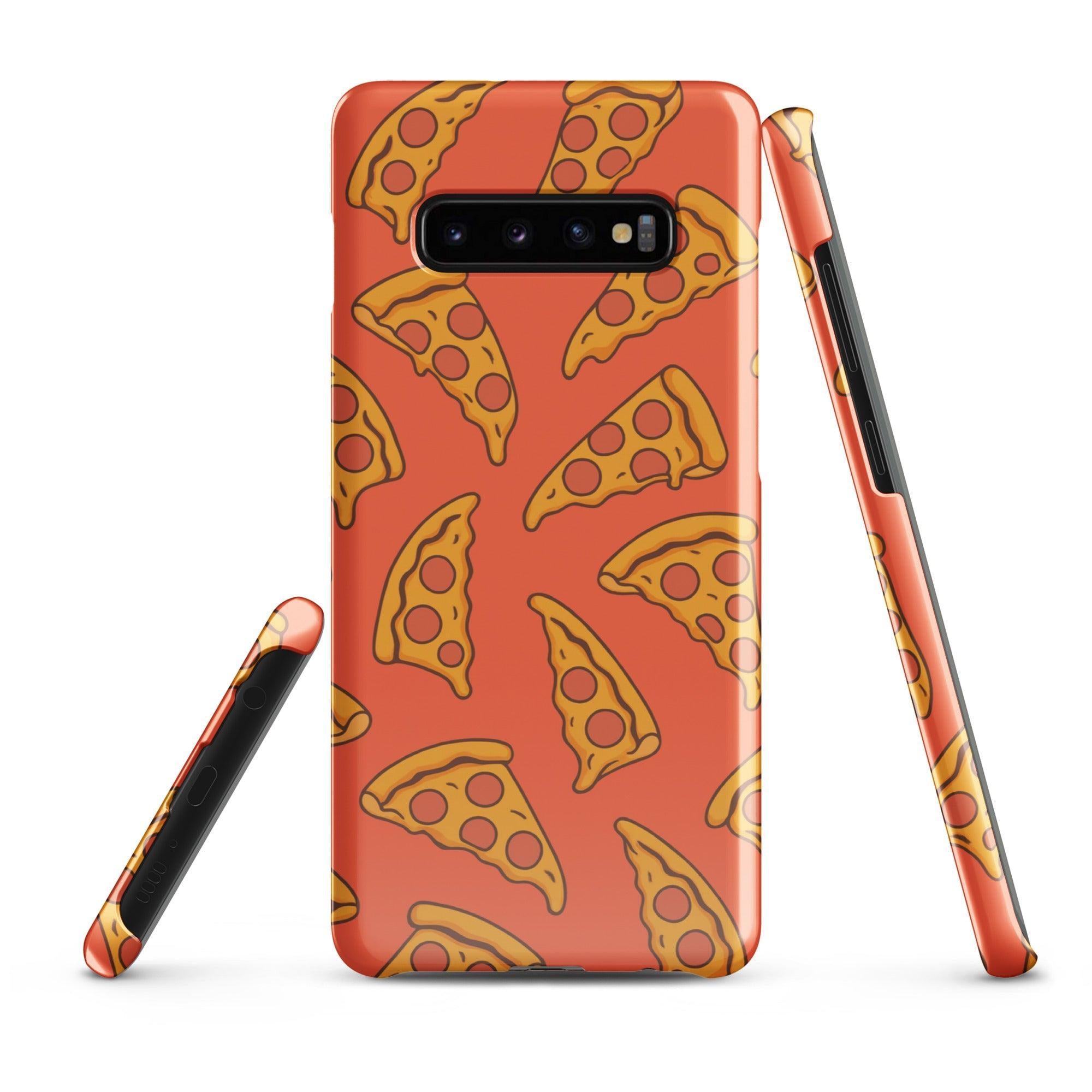 Cover Samsung Resistente – Compatibile con Ricarica Wireless – Design Pizza Life Style-Biiply