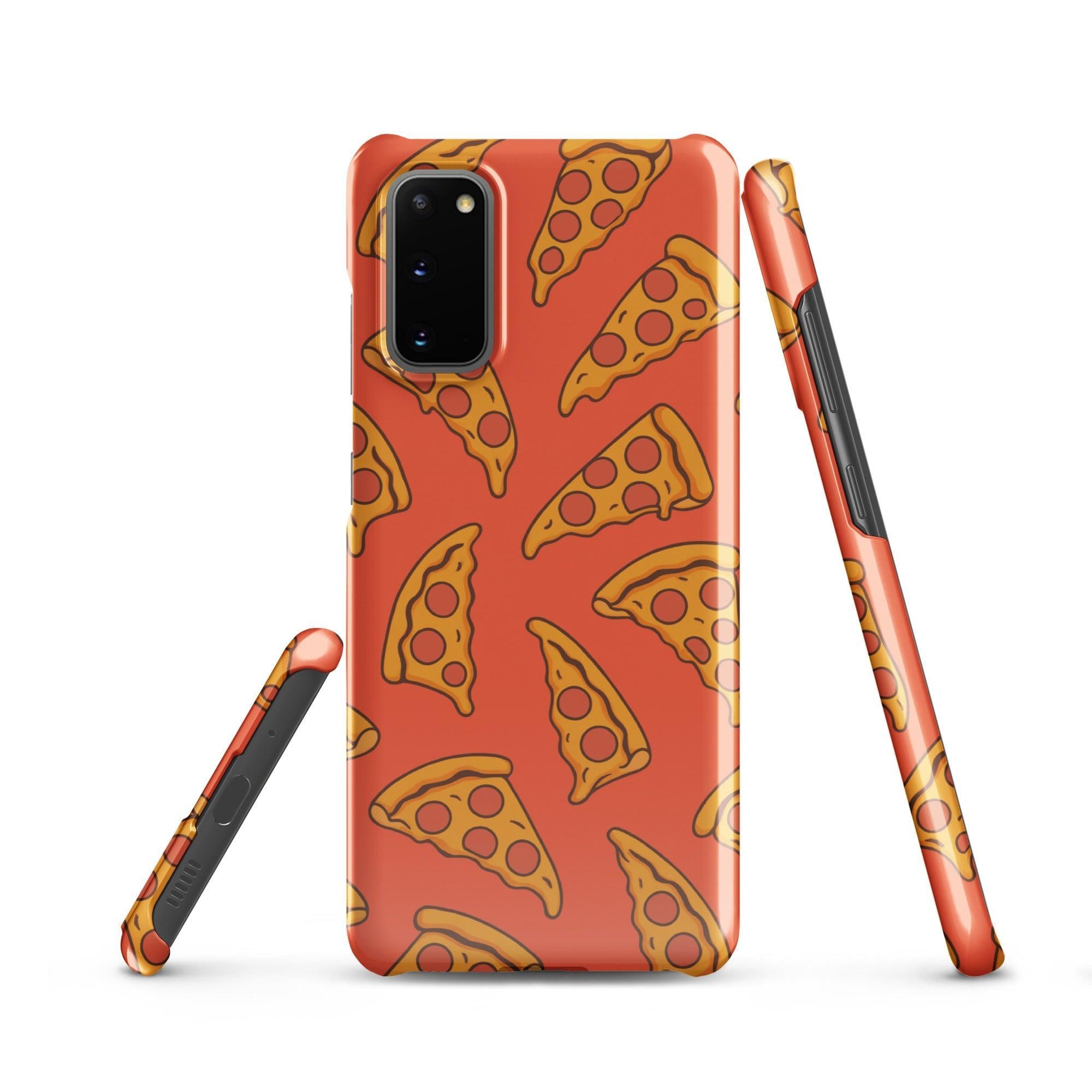 Cover Samsung Resistente – Compatibile con Ricarica Wireless – Design Pizza Life Style-Biiply