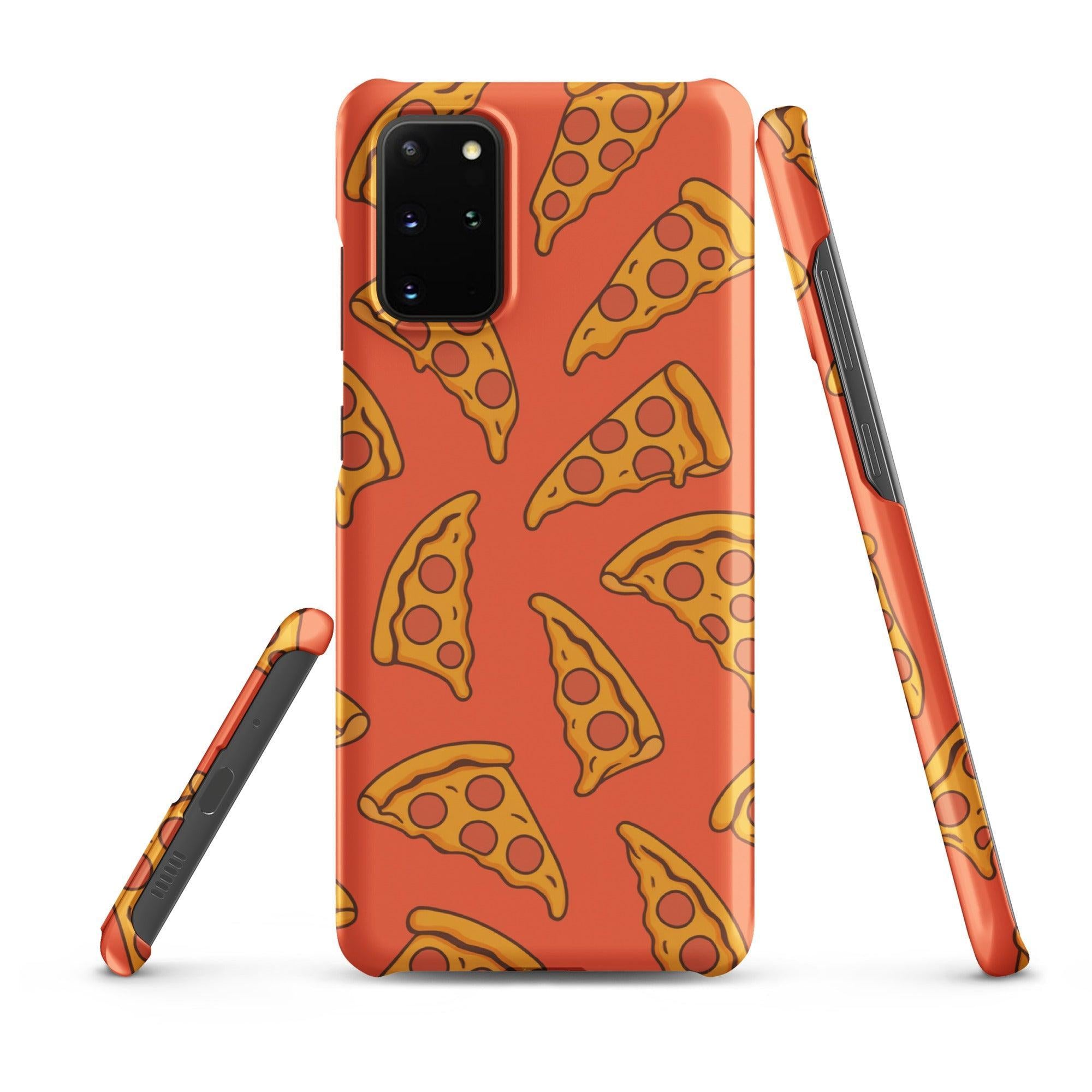 Cover Samsung Resistente – Compatibile con Ricarica Wireless – Design Pizza Life Style-Biiply