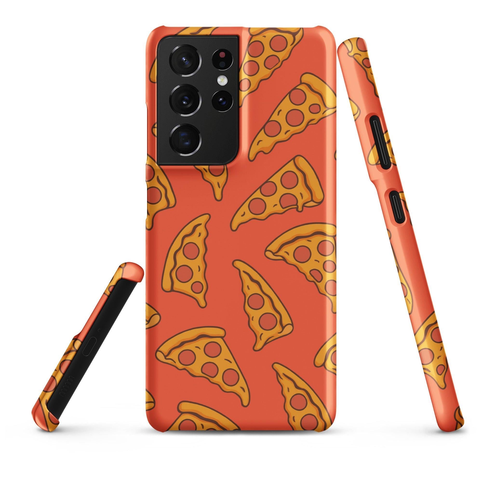 Cover Samsung Resistente – Compatibile con Ricarica Wireless – Design Pizza Life Style-Biiply
