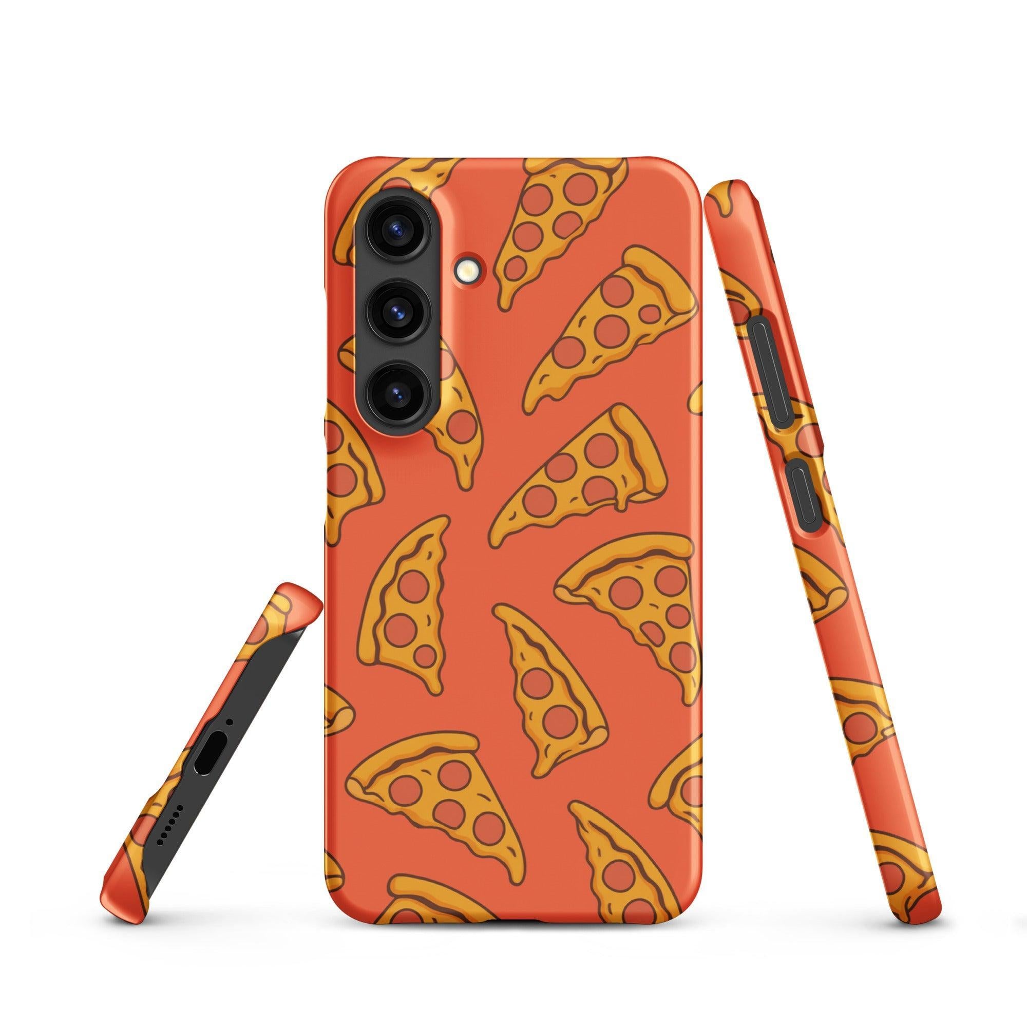 Cover Samsung Resistente – Compatibile con Ricarica Wireless – Design Pizza Life Style-Biiply