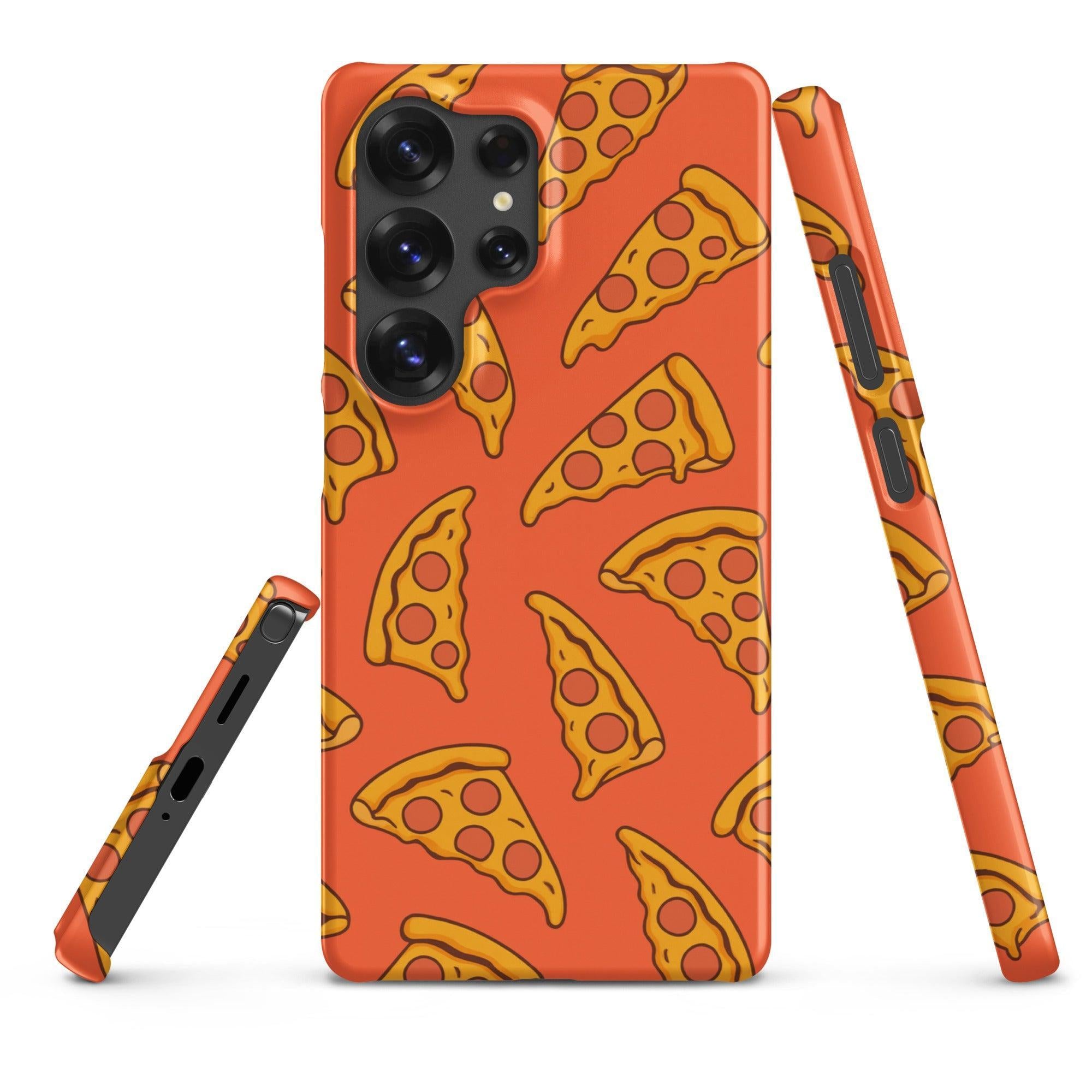 Cover Samsung Resistente – Compatibile con Ricarica Wireless – Design Pizza Life Style-Biiply