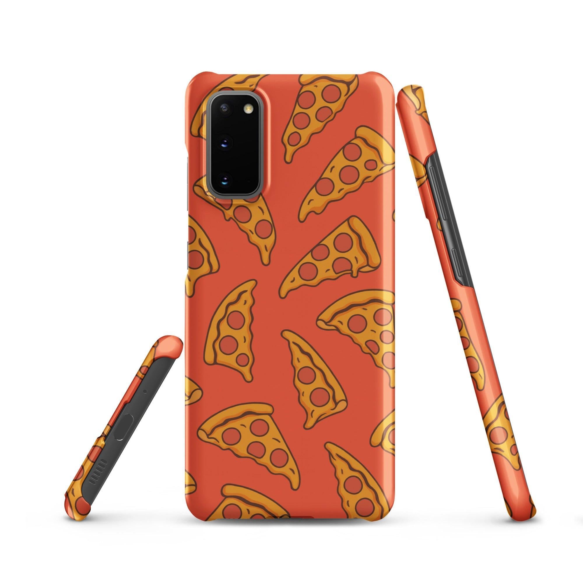 Cover Samsung Resistente – Compatibile con Ricarica Wireless – Design Pizza Life Style-Biiply