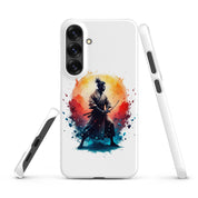 Cover Samsung Resistente – Compatibile con Ricarica Wireless – Design Samurai Giapponese-Biiply