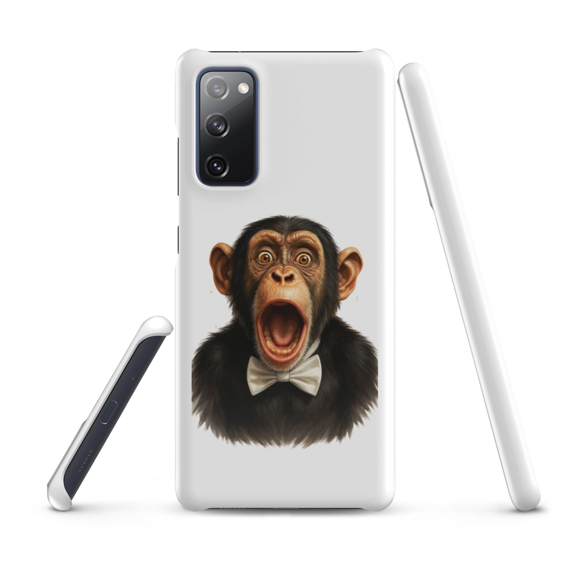 Cover Samsung Resistente – Compatibile con Ricarica Wireless – Design Scream Monkey-Biiply