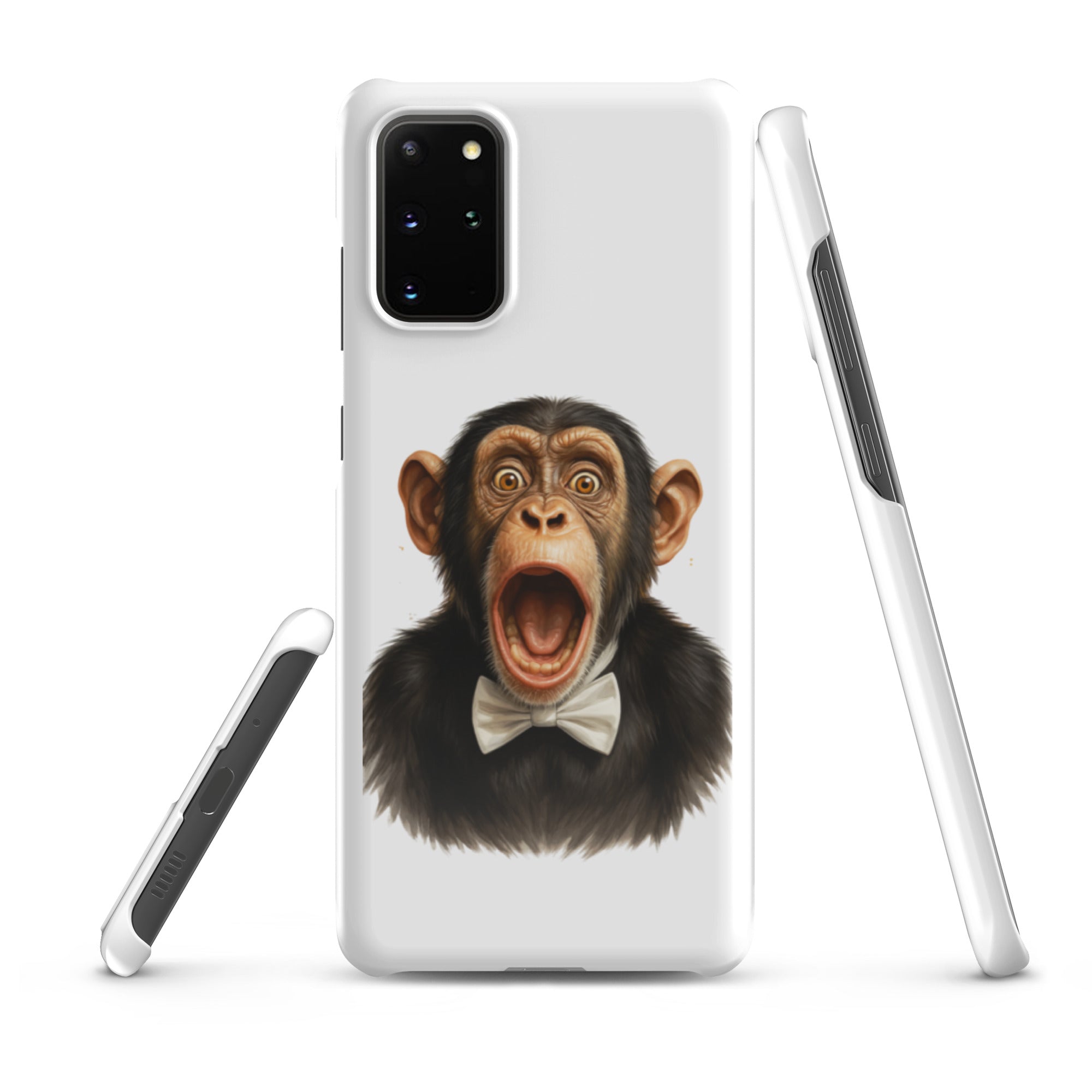 Cover Samsung Resistente – Compatibile con Ricarica Wireless – Design Scream Monkey-Biiply