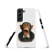 Cover Samsung Resistente – Compatibile con Ricarica Wireless – Design Scream Monkey-Biiply