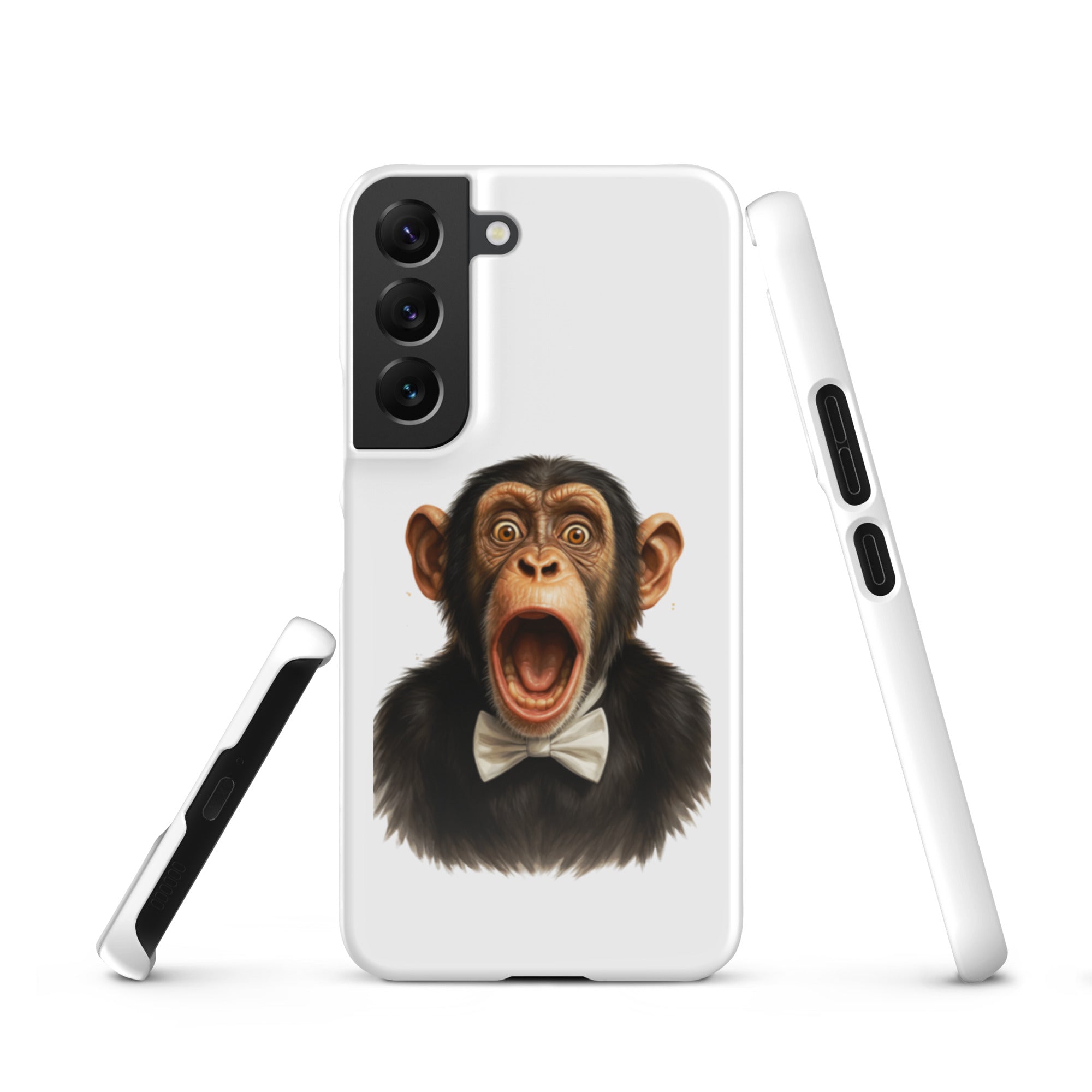 Cover Samsung Resistente – Compatibile con Ricarica Wireless – Design Scream Monkey-Biiply