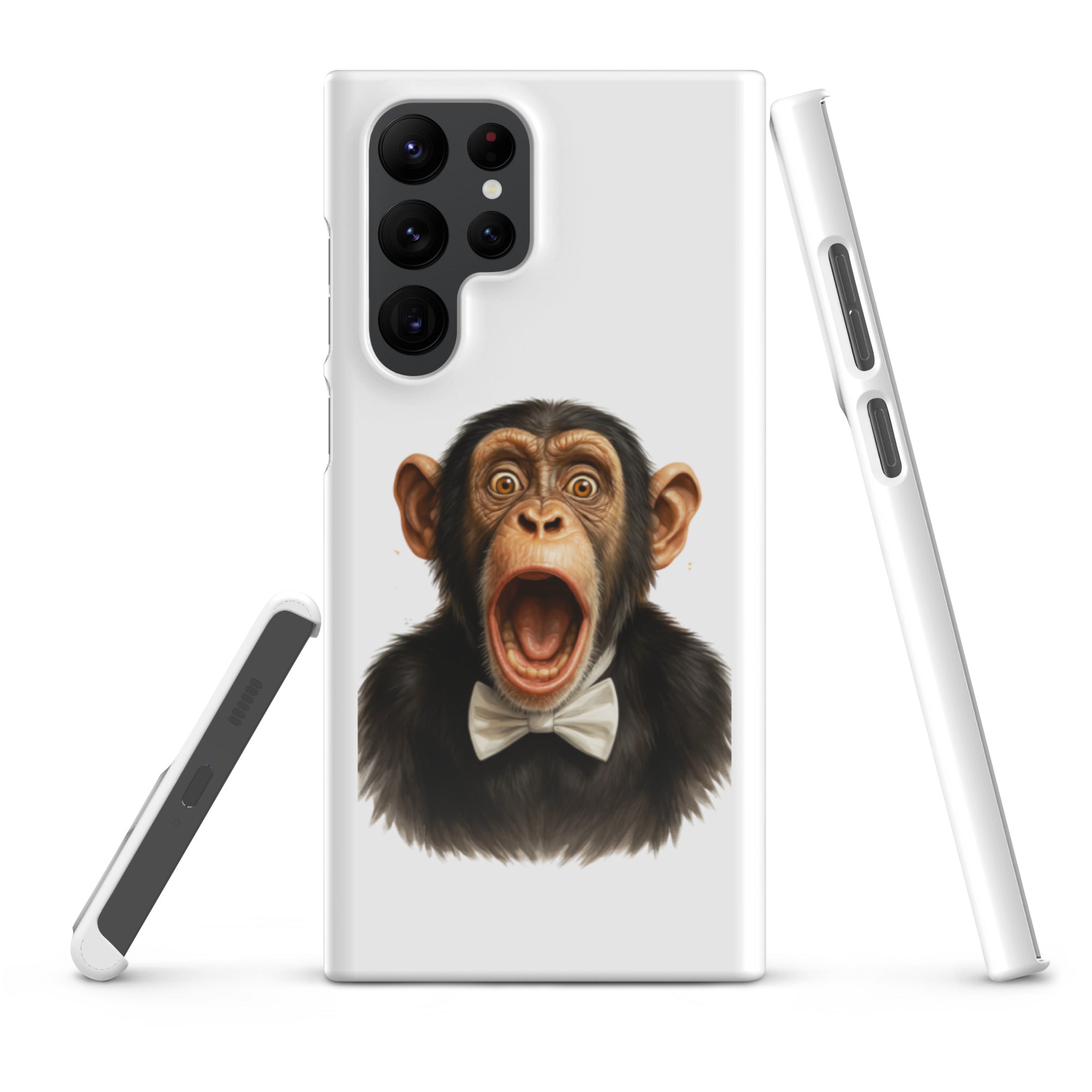 Cover Samsung Resistente – Compatibile con Ricarica Wireless – Design Scream Monkey-Biiply
