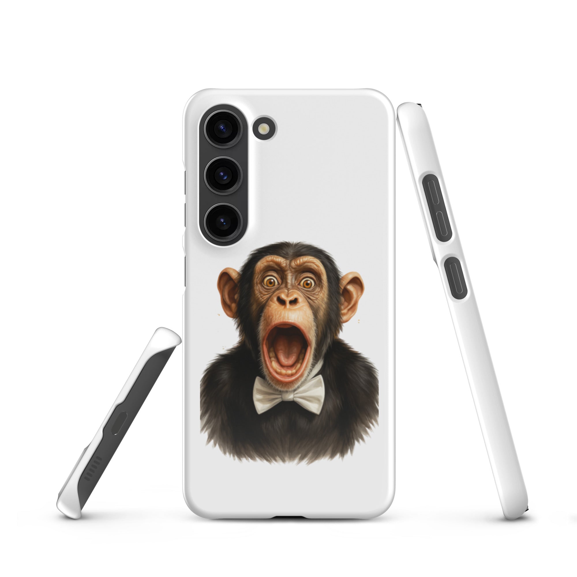 Cover Samsung Resistente – Compatibile con Ricarica Wireless – Design Scream Monkey-Biiply