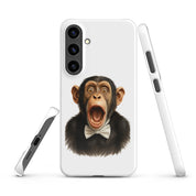 Cover Samsung Resistente – Compatibile con Ricarica Wireless – Design Scream Monkey-Biiply