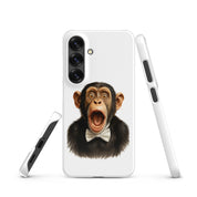 Cover Samsung Resistente – Compatibile con Ricarica Wireless – Design Scream Monkey-Biiply