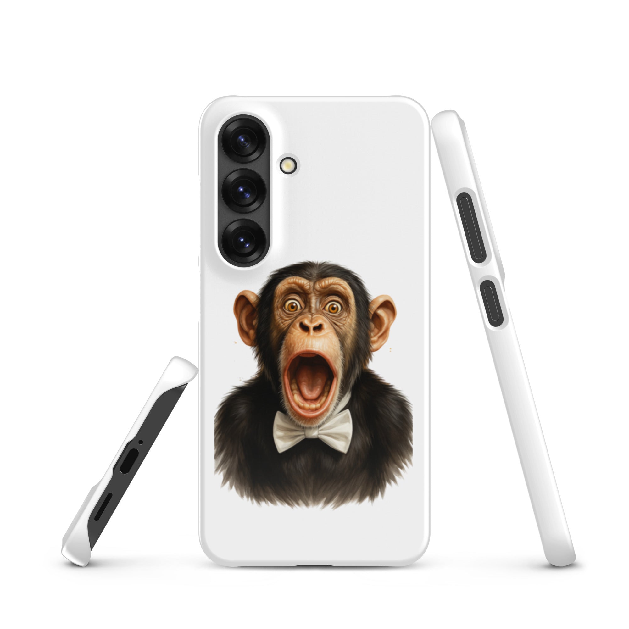 Cover Samsung Resistente – Compatibile con Ricarica Wireless – Design Scream Monkey-Biiply