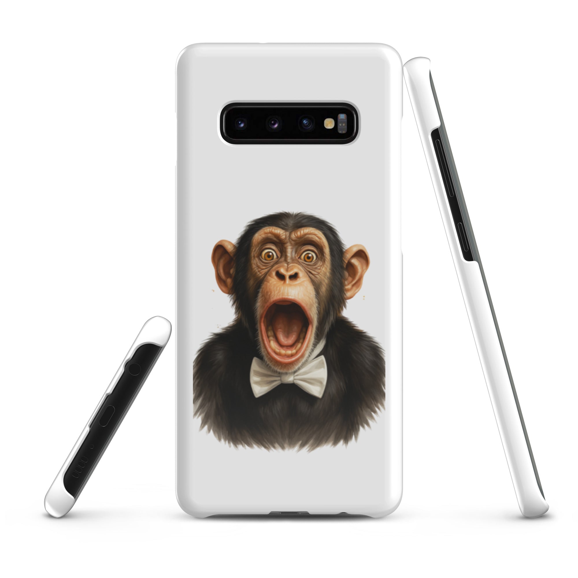 Cover Samsung Resistente – Compatibile con Ricarica Wireless – Design Scream Monkey-Biiply