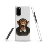 Cover Samsung Resistente – Compatibile con Ricarica Wireless – Design Scream Monkey