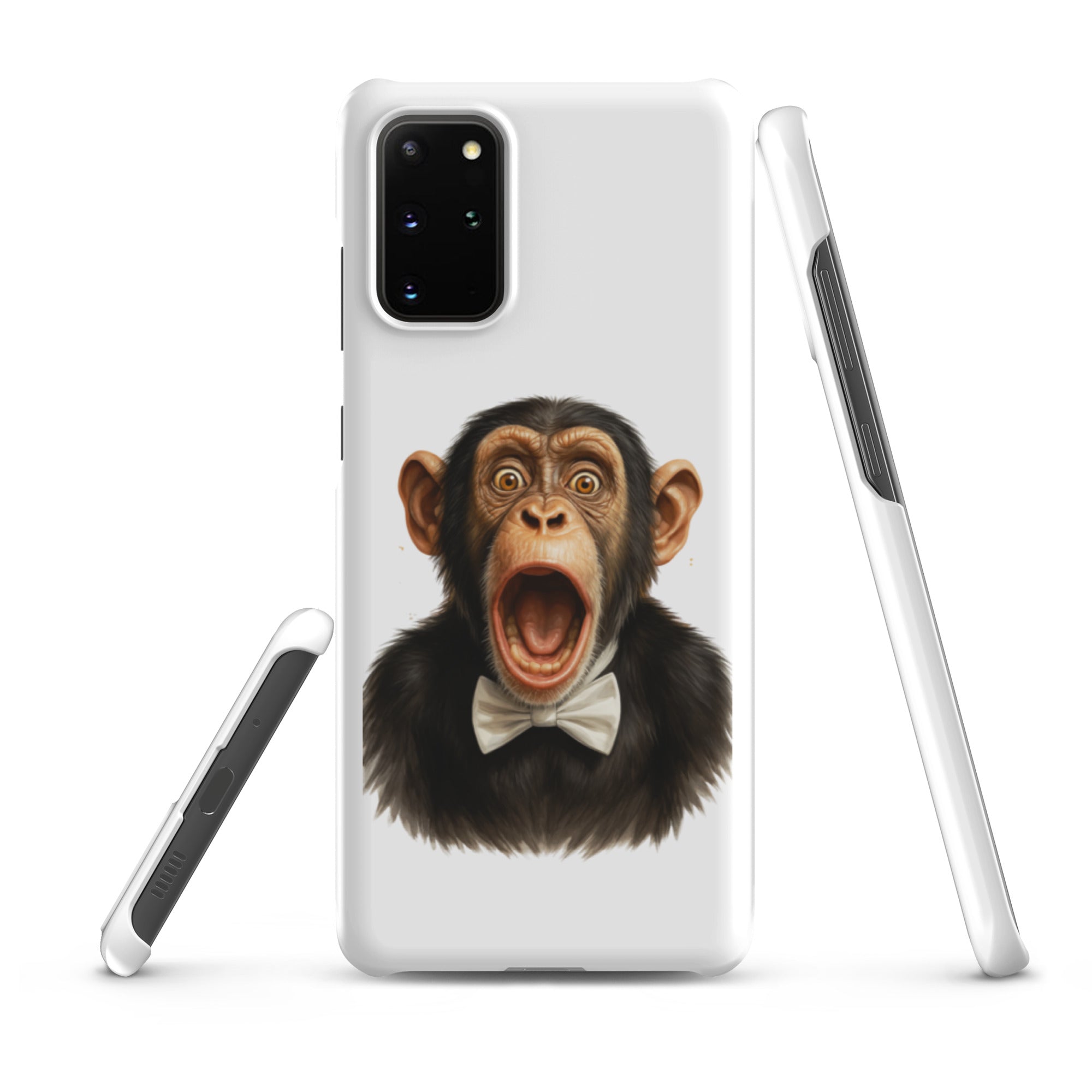Cover Samsung Resistente – Compatibile con Ricarica Wireless – Design Scream Monkey-Biiply