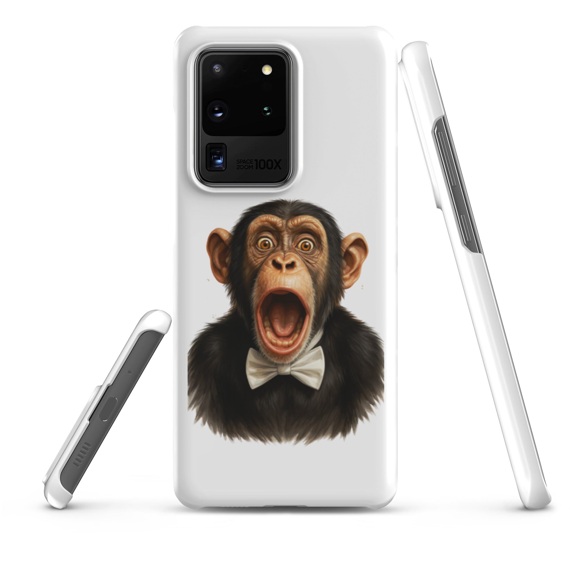 Cover Samsung Resistente – Compatibile con Ricarica Wireless – Design Scream Monkey-Biiply