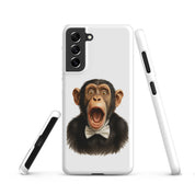 Cover Samsung Resistente – Compatibile con Ricarica Wireless – Design Scream Monkey-Biiply