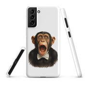 Cover Samsung Resistente – Compatibile con Ricarica Wireless – Design Scream Monkey-Biiply