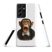 Cover Samsung Resistente – Compatibile con Ricarica Wireless – Design Scream Monkey-Biiply