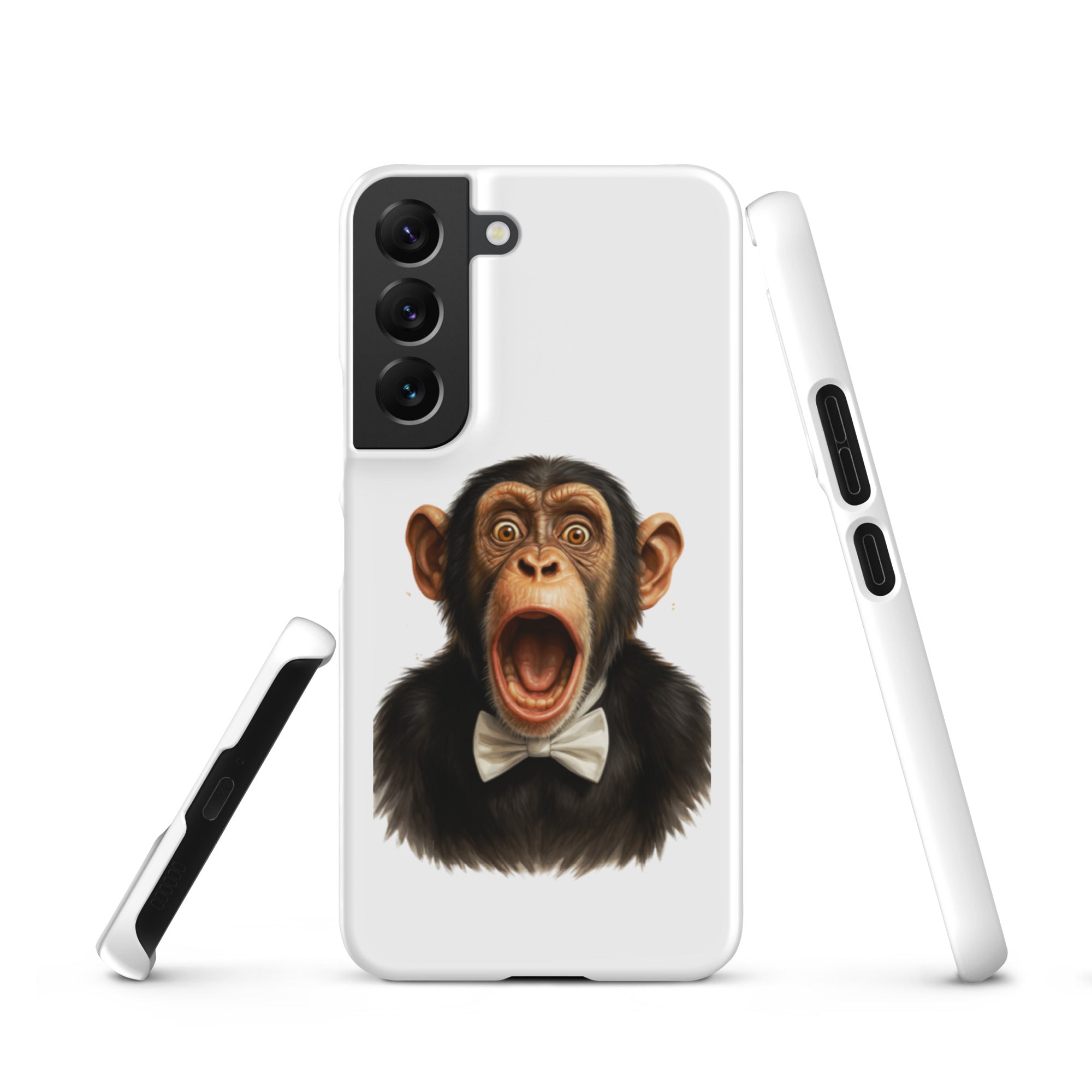 Cover Samsung Resistente – Compatibile con Ricarica Wireless – Design Scream Monkey-Biiply