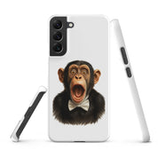 Cover Samsung Resistente – Compatibile con Ricarica Wireless – Design Scream Monkey-Biiply