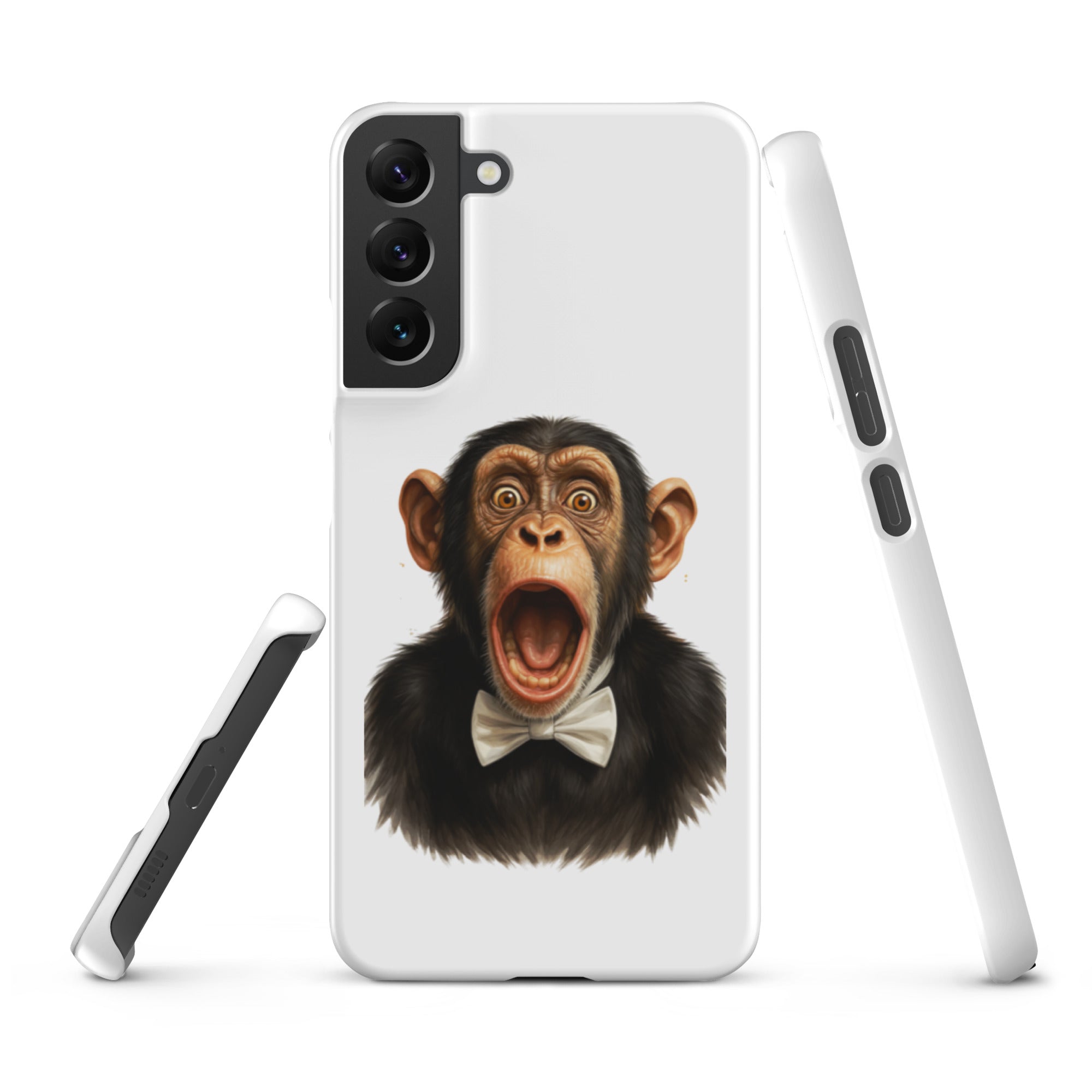 Cover Samsung Resistente – Compatibile con Ricarica Wireless – Design Scream Monkey-Biiply