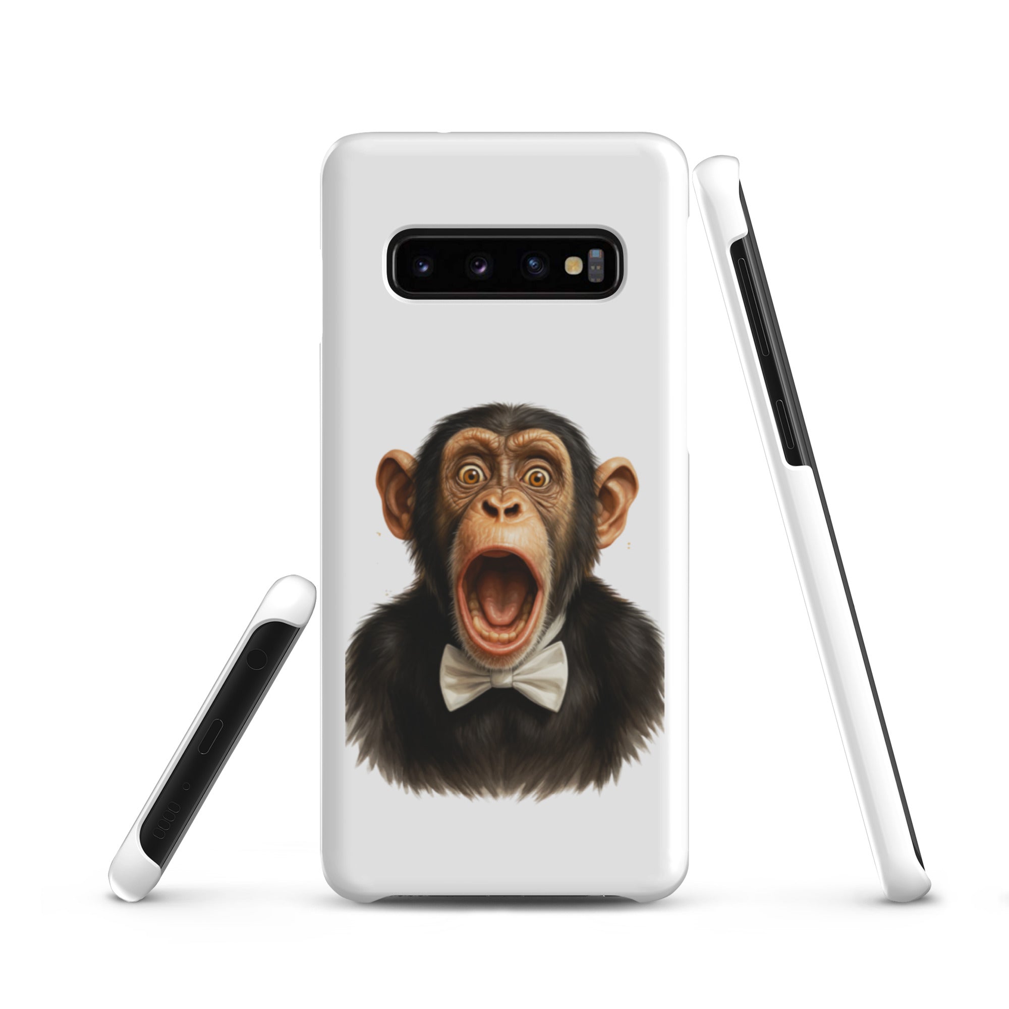 Cover Samsung Resistente – Compatibile con Ricarica Wireless – Design Scream Monkey-Biiply
