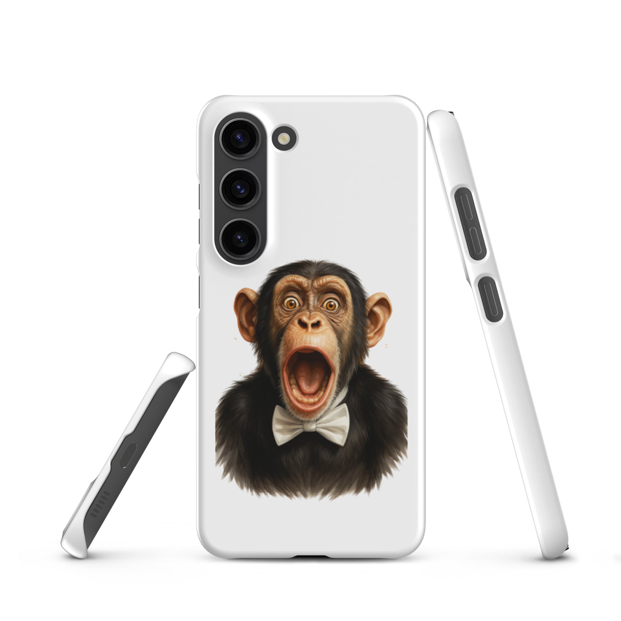Cover Samsung Resistente – Compatibile con Ricarica Wireless – Design Scream Monkey-Biiply