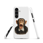 Cover Samsung Resistente – Compatibile con Ricarica Wireless – Design Scream Monkey-Biiply