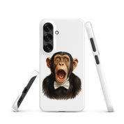Cover Samsung Resistente – Compatibile con Ricarica Wireless – Design Scream Monkey-Biiply