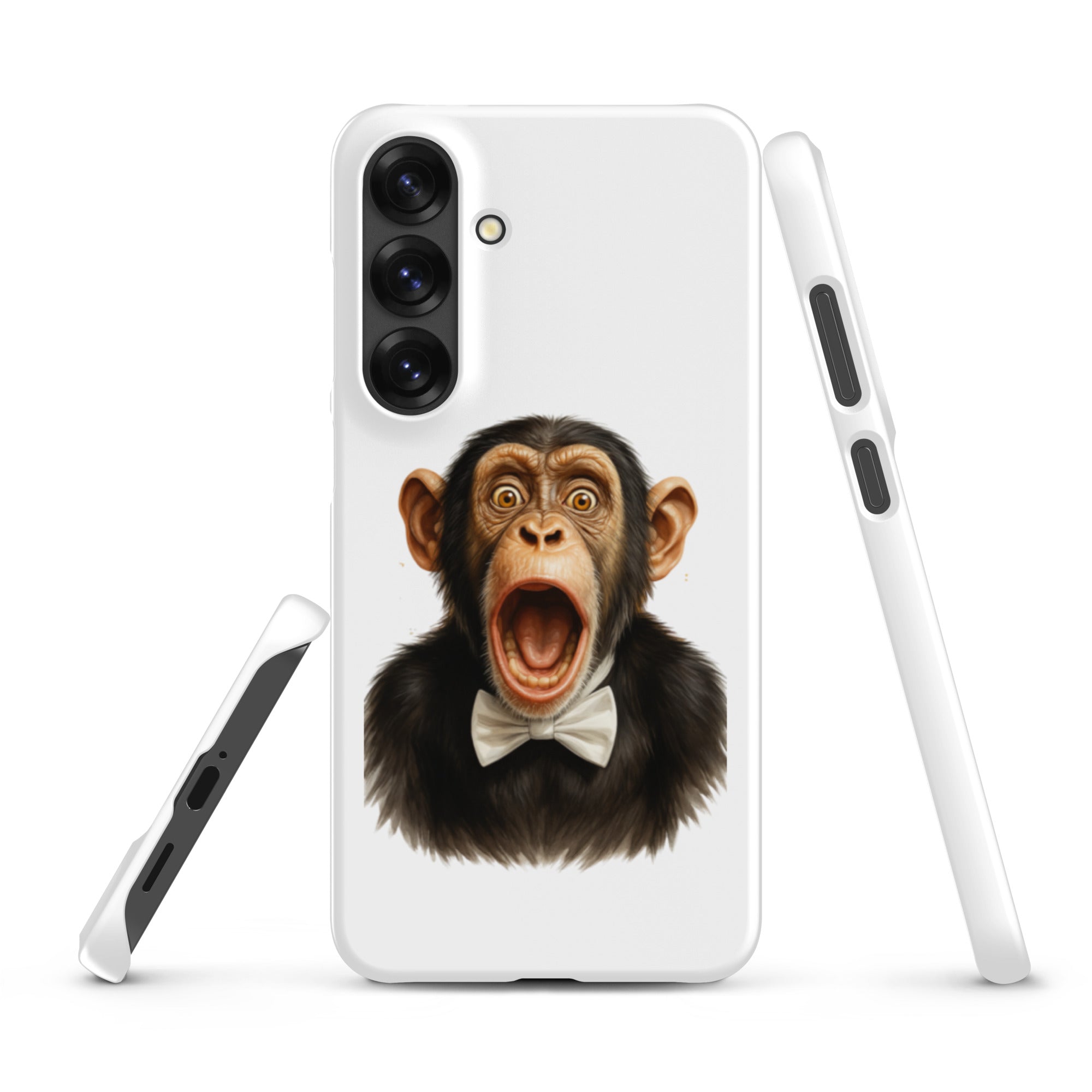 Cover Samsung Resistente – Compatibile con Ricarica Wireless – Design Scream Monkey-Biiply
