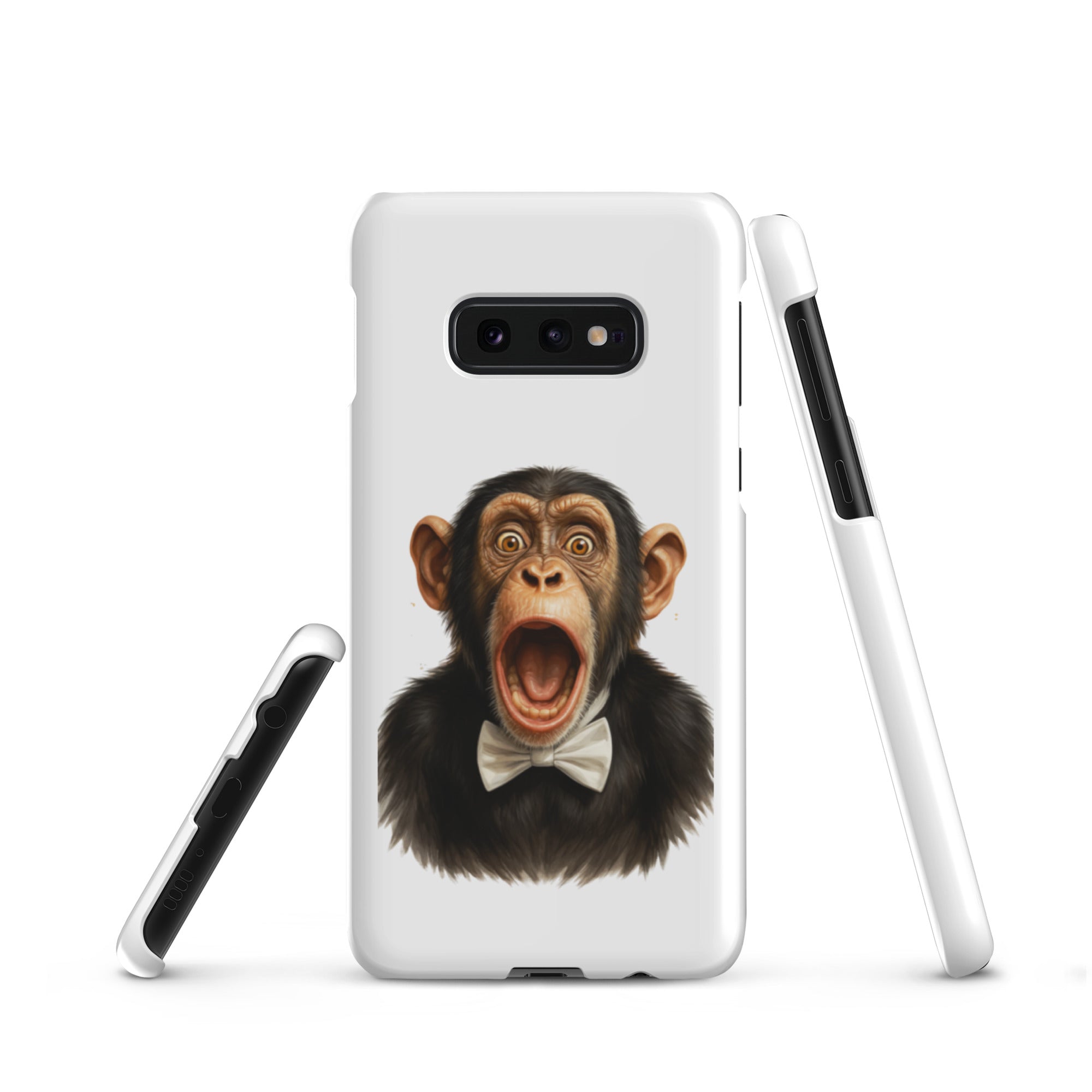 Cover Samsung Resistente – Compatibile con Ricarica Wireless – Design Scream Monkey-Biiply