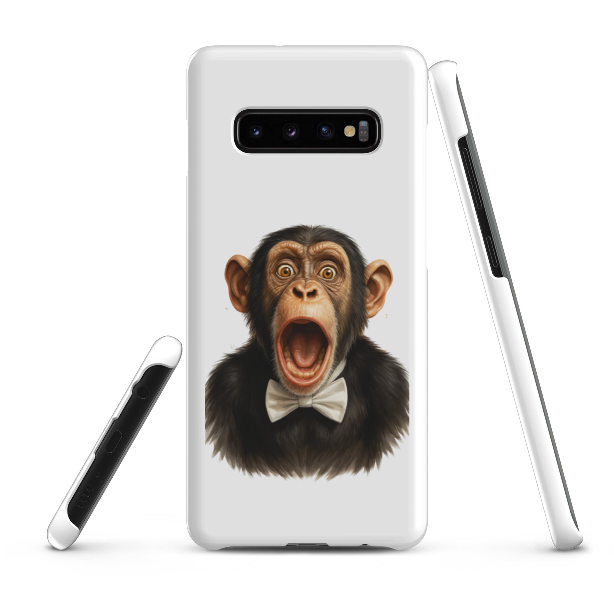 Cover Samsung Resistente – Compatibile con Ricarica Wireless – Design Scream Monkey-Biiply