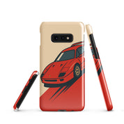 Cover Samsung Resistente – Compatibile con Ricarica Wireless – Design Testa Rossa-Biiply
