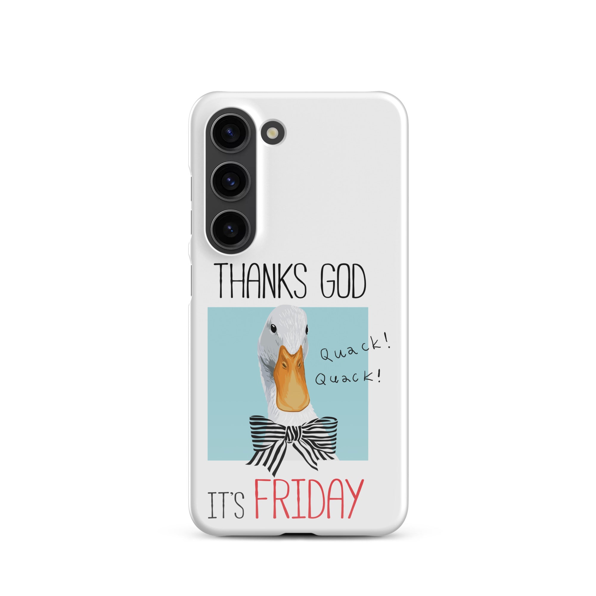 Cover Samsung Resistente – Compatibile con Ricarica Wireless – Design Thanks God It's FRIDAY-Biiply