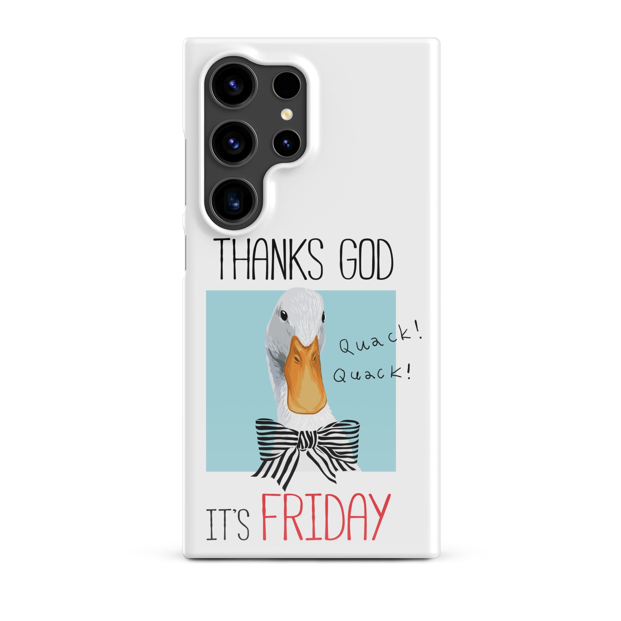 Cover Samsung Resistente – Compatibile con Ricarica Wireless – Design Thanks God It's FRIDAY-Biiply