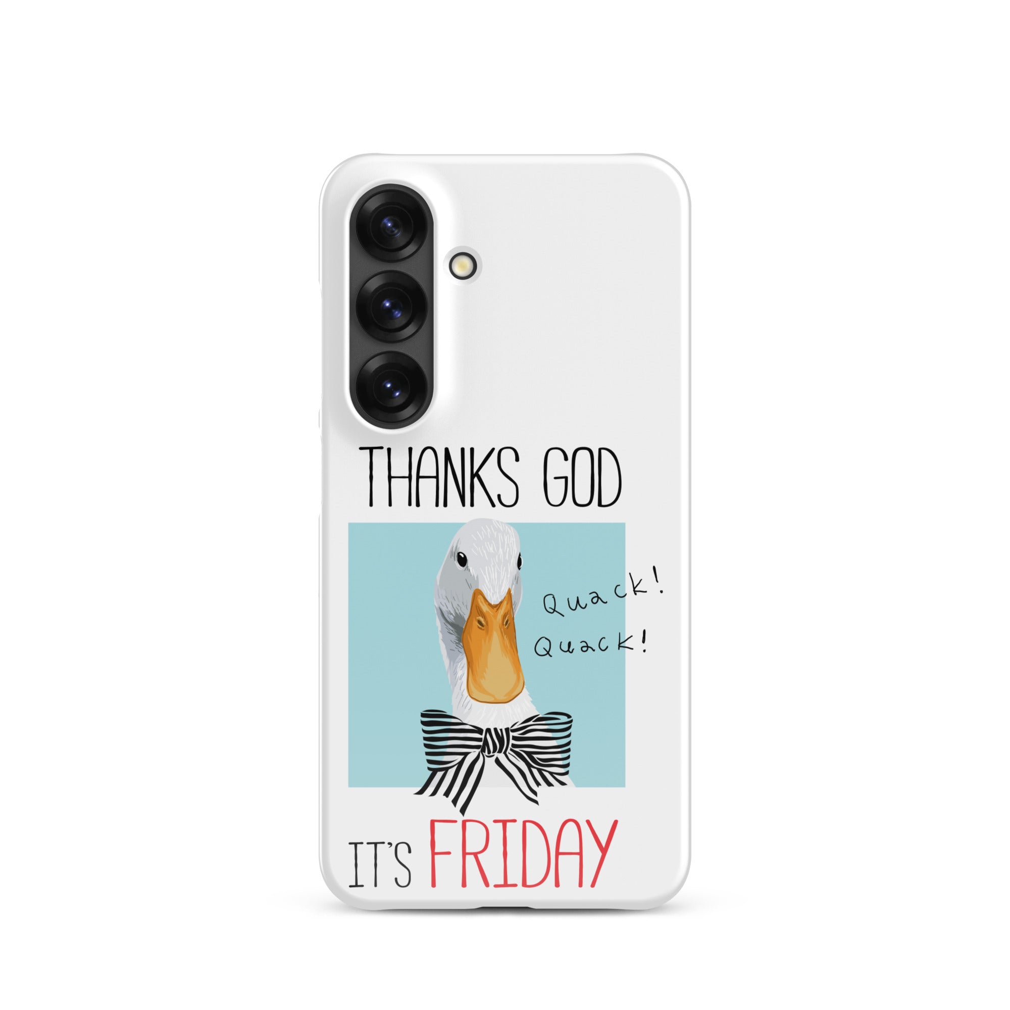 Cover Samsung Resistente – Compatibile con Ricarica Wireless – Design Thanks God It's FRIDAY-Biiply