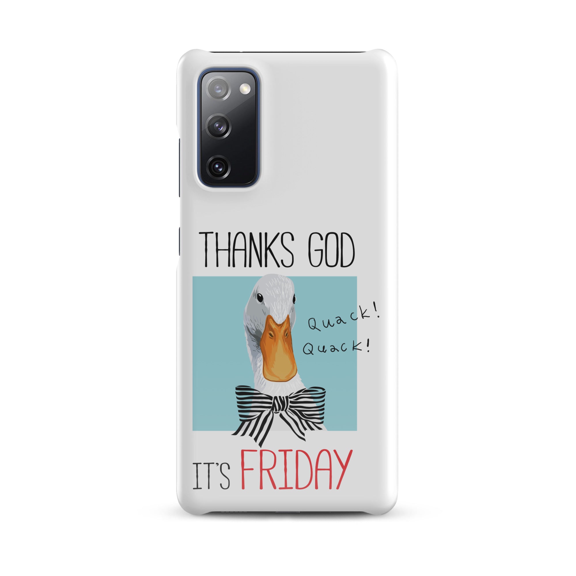 Cover Samsung Resistente – Compatibile con Ricarica Wireless – Design Thanks God It's FRIDAY-Biiply