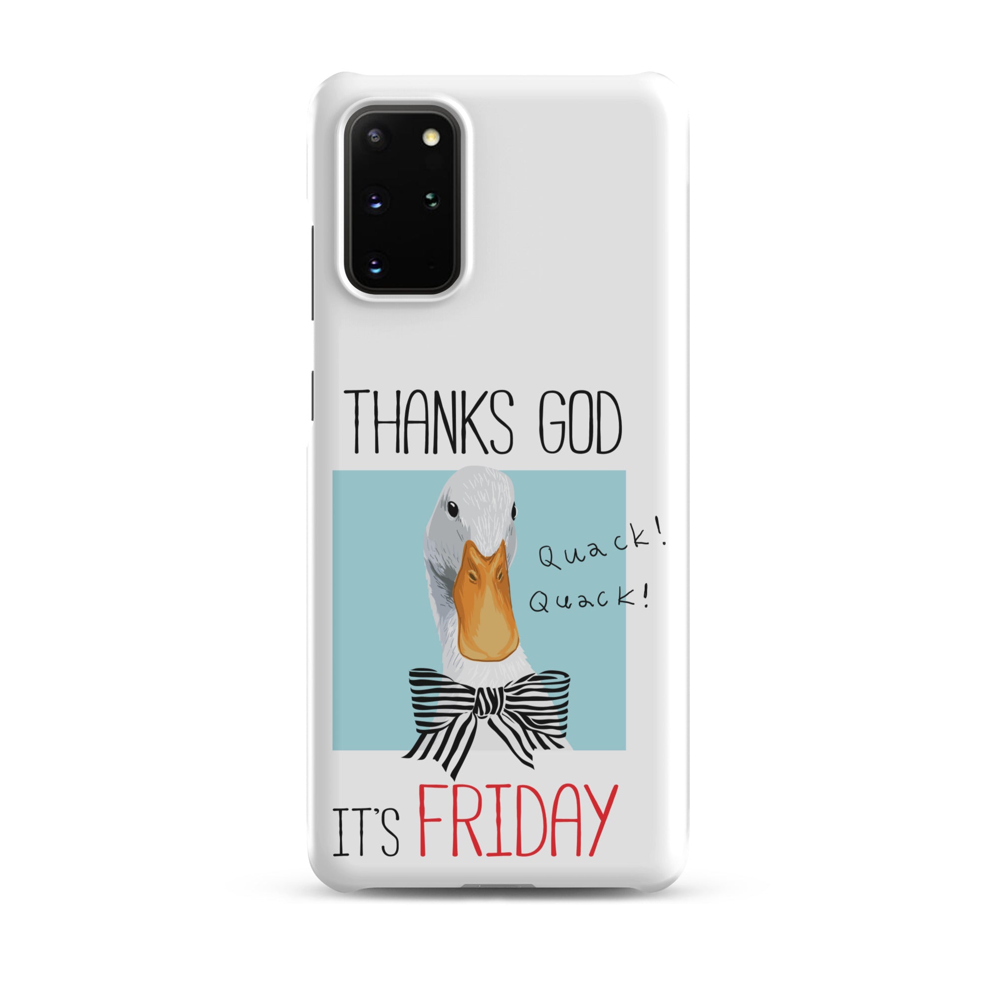Cover Samsung Resistente – Compatibile con Ricarica Wireless – Design Thanks God It's FRIDAY-Biiply