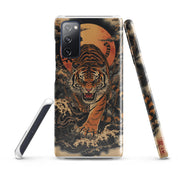 Cover Samsung Resistente – Compatibile con Ricarica Wireless – Design Tigre Giapponese-Biiply