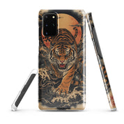 Cover Samsung Resistente – Compatibile con Ricarica Wireless – Design Tigre Giapponese-Biiply