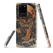Cover Samsung Resistente – Compatibile con Ricarica Wireless – Design Tigre Giapponese-Biiply