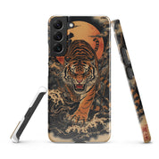 Cover Samsung Resistente – Compatibile con Ricarica Wireless – Design Tigre Giapponese-Biiply