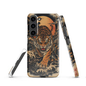 Cover Samsung Resistente – Compatibile con Ricarica Wireless – Design Tigre Giapponese-Biiply