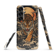 Cover Samsung Resistente – Compatibile con Ricarica Wireless – Design Tigre Giapponese-Biiply