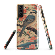 Cover Samsung Resistente – Compatibile con Ricarica Wireless – Design Uccellino Giapponese-Biiply